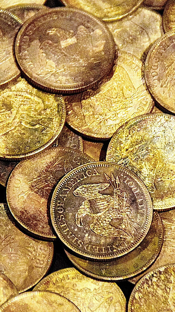 American Cents, coins, money HD phone wallpaper