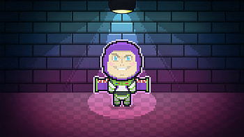 Buzz Lightyear 8 Bit, buzz-lightyear, 8-bit, artwork, artist, digital-art, deviantart, superheroes HD wallpaper