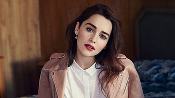 Emilia Clarke, Brunette girl, PC HD wallpaper