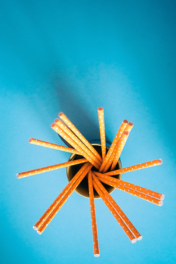Brown sticks, mugs, pencils, stationary HD phone wallpaper