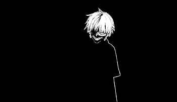 Computer Dark, Black Anime Aesthetic PC HD wallpaper