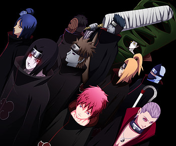 Itachi Uchiha, Obito Uchiha, Akatsuki (Naruto), Pain (Naruto), White Zetsu, Anime, Naruto, Black Zetsu, Deidara (Naruto), Hidan (Naruto), Kakuzu (Naruto), Kisame Hoshigaki, Konan (Naruto), Sasori (Naruto), Yahiko (Naruto) HD wallpaper
