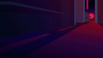 Synthwave Morning Deus Ex, synthwave, artist, artwork, digital-art, artstation HD wallpaper