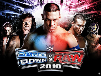 SMACKDOWN VS RAW 2010, blue, raw, smackdown, sher ali, cena, john cena, orton, undertaker, smackdown vs raw, john, randy, sher, triple h, hhh, ten, h, mysterio, red, 2010, 20 HD wallpaper
