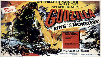GODZILLA Landscape - Monster B Movie Posters HD wallpaper