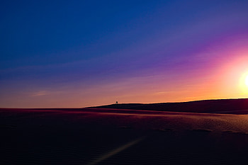 Moonscape , nature, mountains, sky, moon HD wallpaper