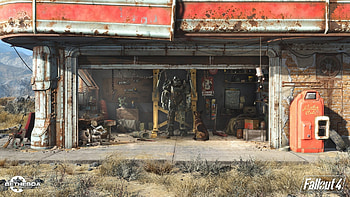 High Definition : (fits on: , , ). References: Fallout4.com ... HD wallpaper