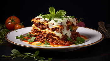 Homemade Lasagna Delight, food, lasagna HD wallpaper