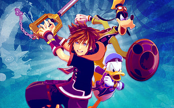 Kingdom Hearts , Stunning visuals, Gaming inspiration, Keyblade wielder HD wallpaper