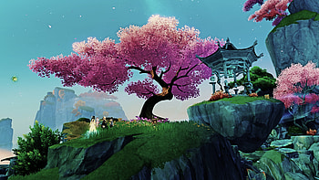 Genshin Impact : Serene Sakura Sanctuary, Genshin Impact HD wallpaper