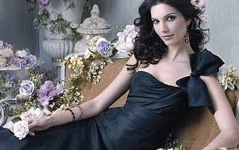 Elegant Woman, Classy, Woman, Flower, Elegant HD wallpaper