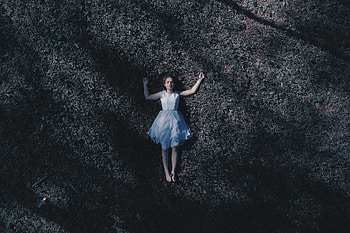 Girl Laying Down On Ground , girls, model, graphy HD wallpaper