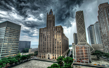 Cities, Building, Skyscrapers, r, Street, Chicago, Illinois HD wallpaper