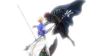 Poseidon kills Adamas, Anime, Record of Ragnarok HD wallpaper
