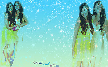 Demi and Selena , disney princesses, demi and selena HD wallpaper