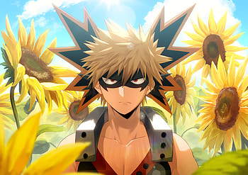 Katsuki Bakugou, Katsuki Bakugou, Anime, My Hero Academia HD wallpaper