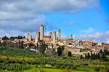 San Gimignano attractions, Must-visit places, Tuscan treasures, Cultural heritage HD wallpaper