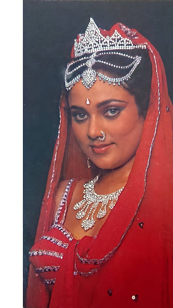 Mandakini, bollywood actress, vintage HD phone wallpaper