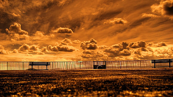 Landscape, Clouds HD wallpaper