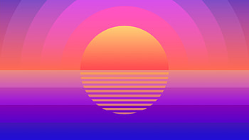 Abstract, Art, Sun, Circles, Lines, Geometric HD wallpaper