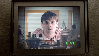 The Truman Show, Living in a simulation, Thought-provoking movie, Jim Carrey HD wallpaper