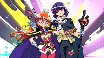 Slayers : Lina Inverse & Xelloss in Epic Anime Style, Anime, slayers, Xelloss, Lina Inverse HD wallpaper