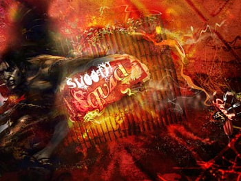 SmoothSqu4d Steak, thorns, steak, smoothsqu4d, red HD wallpaper