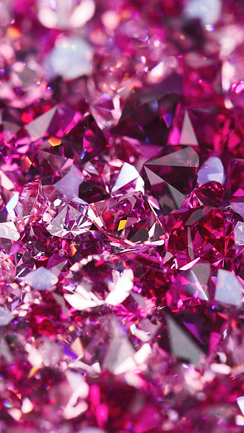 Blue Diamond, Beautiful, Pink Diamond HD phone wallpaper