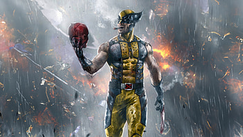 Wolverine Savage Smash, wolverine, superheroes, artwork, artist, digital-art, art, artstation HD wallpaper