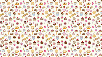 Texture, sweets, dessert, cupcake, paper, food, cake, pattern HD wallpaper