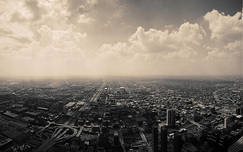 Cities, City, Chicago, Sears Tower HD wallpaper
