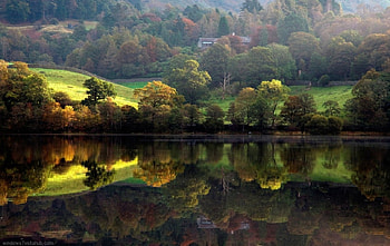Reflective Lake., a, of, very, nice HD wallpaper