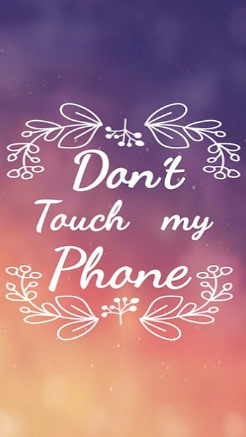 Dont Touch My live, Aesthetic, dont touch my HD phone wallpaper
