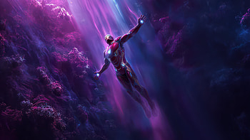 The Night Belongs To Iron Man, iron-man, superheroes, artwork, art, digital-art, ai HD wallpaper
