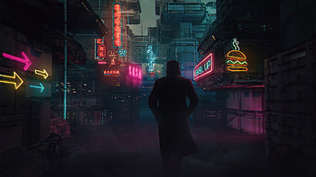 Blade Runner 2049, Cyberpunk alley, 1280x1024 resolution HD wallpaper