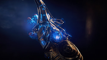 Immortals of Aveum Mystical, video game, Immortals of Aveum, weapon, futuristic, glow, Futuristic Gaming HD wallpaper