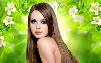 Long Hair Model, face, model, hair, woman HD wallpaper