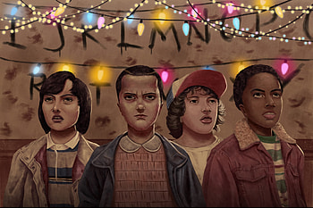 Stranger Things Season 2 FanArt, stranger-things, tv-shows, artist, artwork, digital-art, artstation HD wallpaper