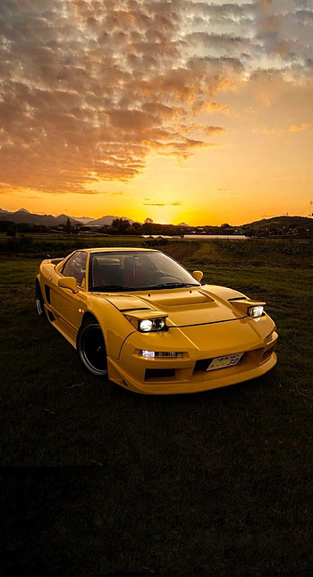 Nsx Lemon, sky, cars HD phone wallpaper