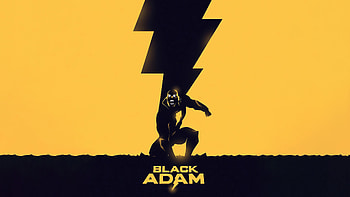 The Black Adam 2023, black-adam, superheroes, minimalism, minimalist, artist, artwork, digital-art HD wallpaper