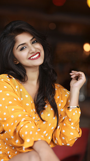 Sanjana anand, kannada actress, beautiful HD phone wallpaper