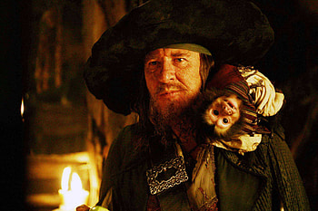Geoffrey Rush, Hector Barbossa, ID 893615 HD wallpaper