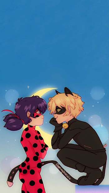 Miraculous , Beautifully illustrated, Spots and polka dots, Miraculous transformation HD phone wallpaper