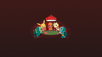 Pokémon Adventure: Featuring Meowth, Pikachu & Charmander, Pokemon, Meowth (Pokémon), poker, Pikachu, Charmander (Pokémon) HD wallpaper