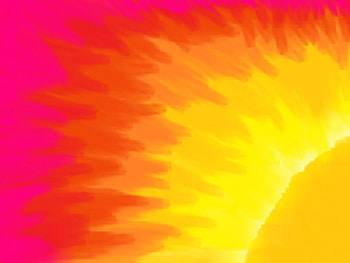 Plain Sunset, plain, colorful, sunset, bright HD wallpaper