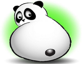 Panda, cartoons HD wallpaper