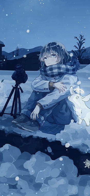 Snowlit Muse — Anime Girl , Anime, girl, anime girl HD phone wallpaper