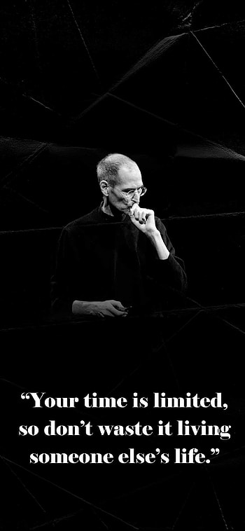 Steve Jobs, Donnie Great quotes, Inspirational words, Ultra wishes HD phone wallpaper
