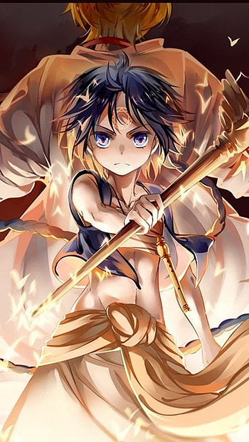 Power ful aladdin, aladdin, power, anime HD phone wallpaper