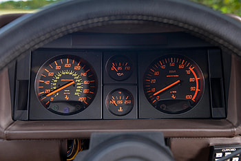 1986 Ferrari Testarossa, Testarossa, speedometer, classic, car, auto, interior, 1986, Ferrari HD wallpaper